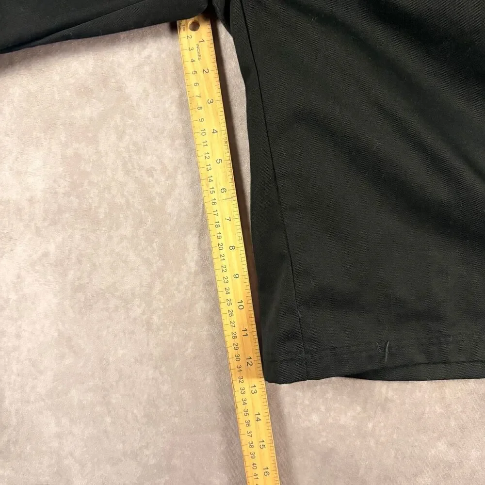 vintage early 2000s baggy black cargo shorts